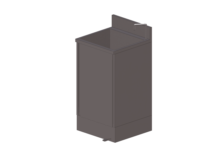 Lavabos et éviers 3D - Lave mains avec commande à pédale -... Lavabos et éviers 3D - Lave mains avec commande à pédale -...
