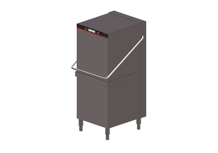 3D Haushaltgeräte - Elektronische Durchschubspülmaschine -... 3D Haushaltgeräte - Elektronische Durchschubspülmaschine -...