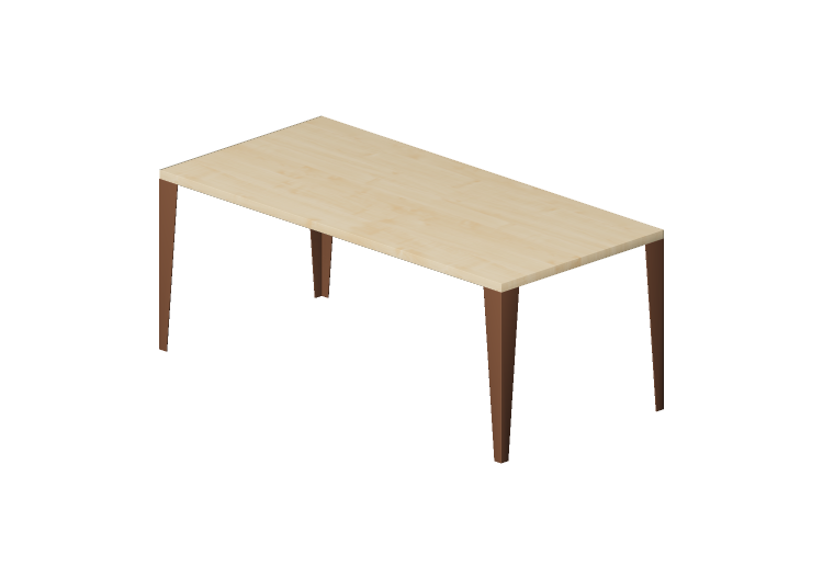 Mesas 3D - Mesa de madera - Artzzi - Bent - ARTZZI Mesas 3D - Mesa de madera - Artzzi - Bent - ARTZZI