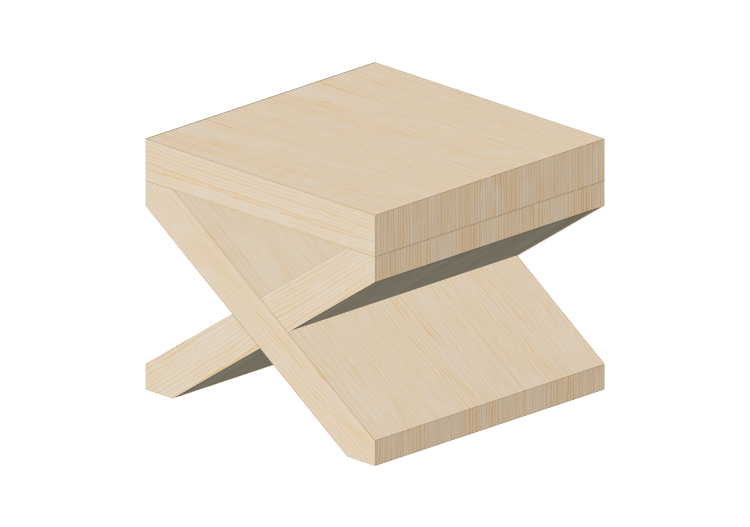 Sillas 3D - Trípode de madera - Artzzi - Charlot - ARTZZI Sillas 3D - Trípode de madera - Artzzi - Charlot - ARTZZI