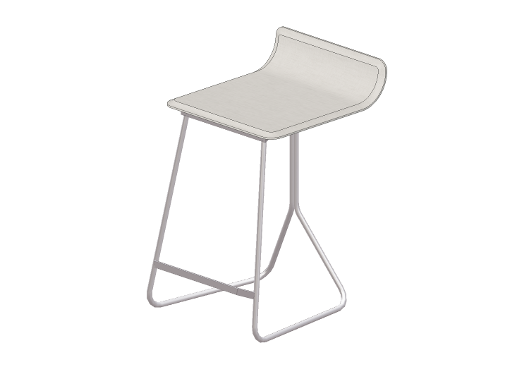 Chaises 3D - Tabouret en tissu - Artzzi - Drops - ARTZZI Chaises 3D - Tabouret en tissu - Artzzi - Drops - ARTZZI