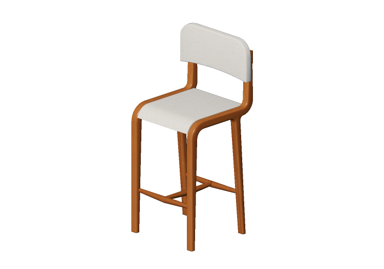 Sillas 3D - Taburete de tela - Artzzi - Bricia - ARTZZI Sillas 3D - Taburete de tela - Artzzi - Bricia - ARTZZI