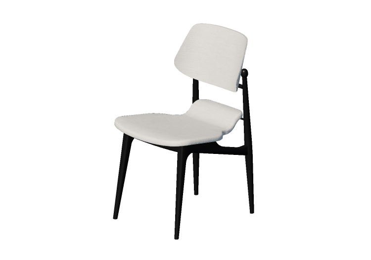 3D Chairs - Fabric lined chair - Artzzi - Olga - ARTZZI 3D Chairs - Fabric lined chair - Artzzi - Olga - ARTZZI