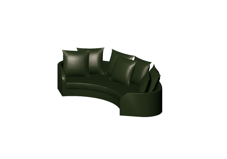 Chairs and Sofas 3D - Fabric Sofa - Artzzi - Moon - ARTZZI Chairs and Sofas 3D - Fabric Sofa - Artzzi - Moon - ARTZZI
