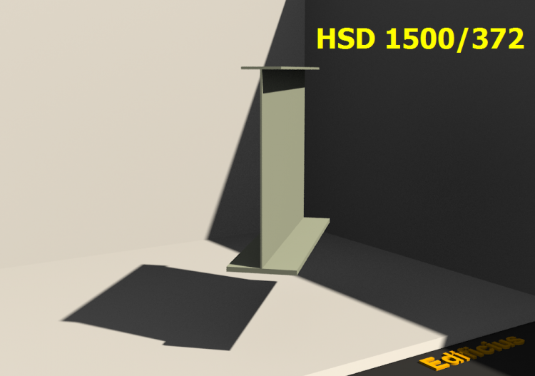 3D Profile geschweißt - HSD 1500/372 - ACCA software
